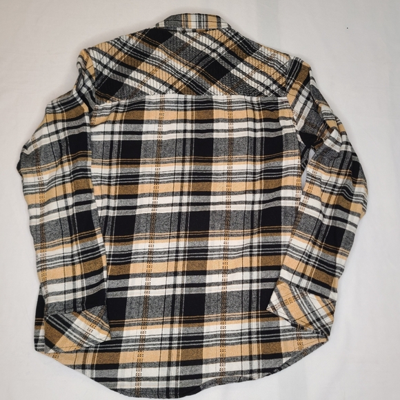 Howitzer Mens Medium Button Down Flannel Punisher We The People Patriot Military - Picture 8 of 10